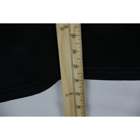 Eddie Bauer Fleece Pullover Womens Large Black 1/2 Zip Soft Lilly Employee EB237 - Picture 8 of 9